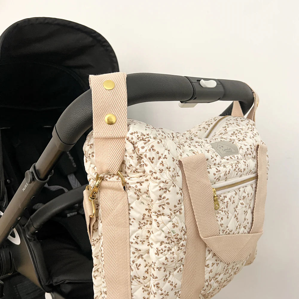 Cam Cam Copenhagen Medium Changing Bag W Pram Straps Lierre Mabel Fox