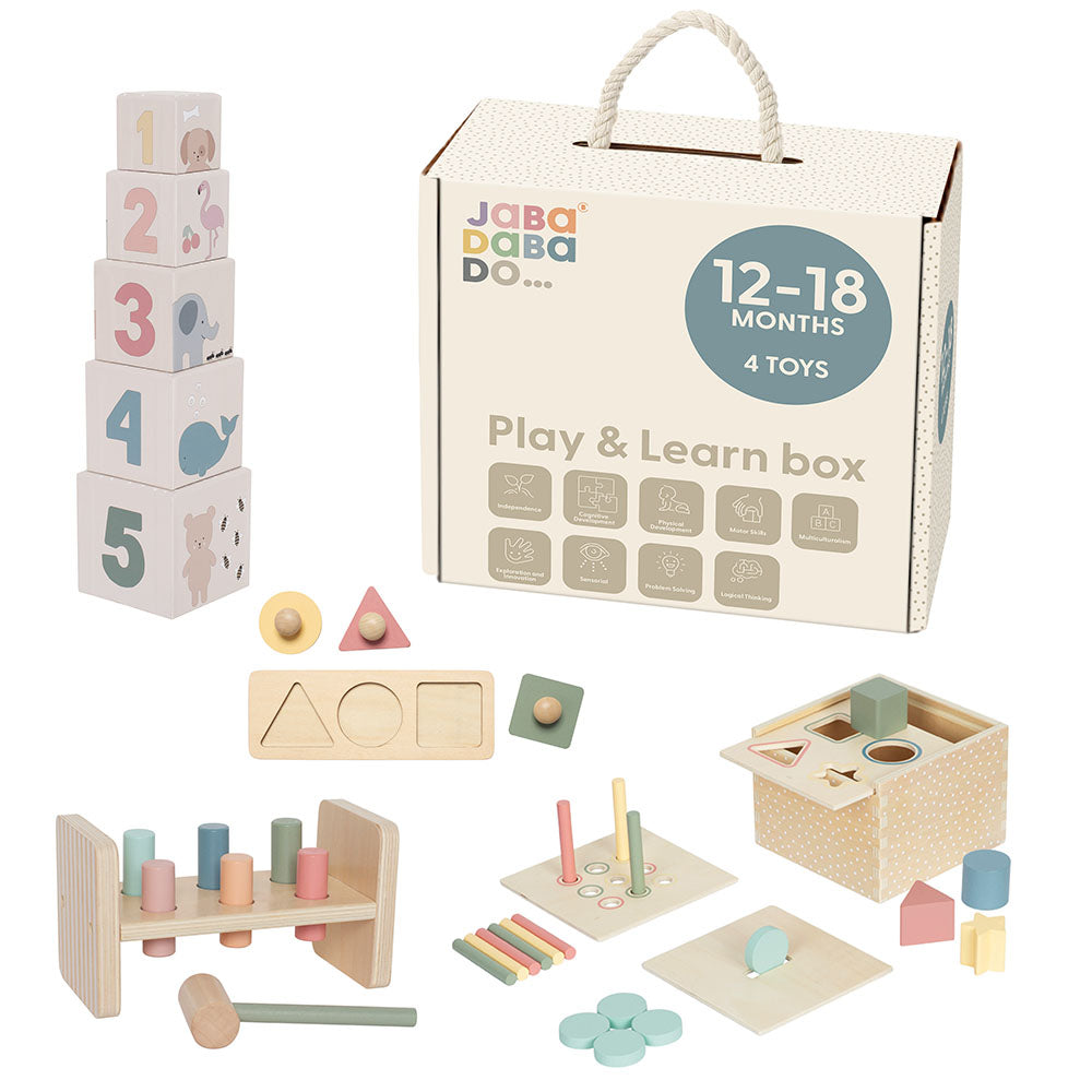 Jabadabado Play and Learn Box 12 18 Months