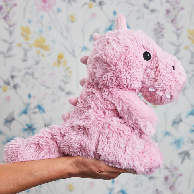 Warmies Plush Pink Baby Dinosaur