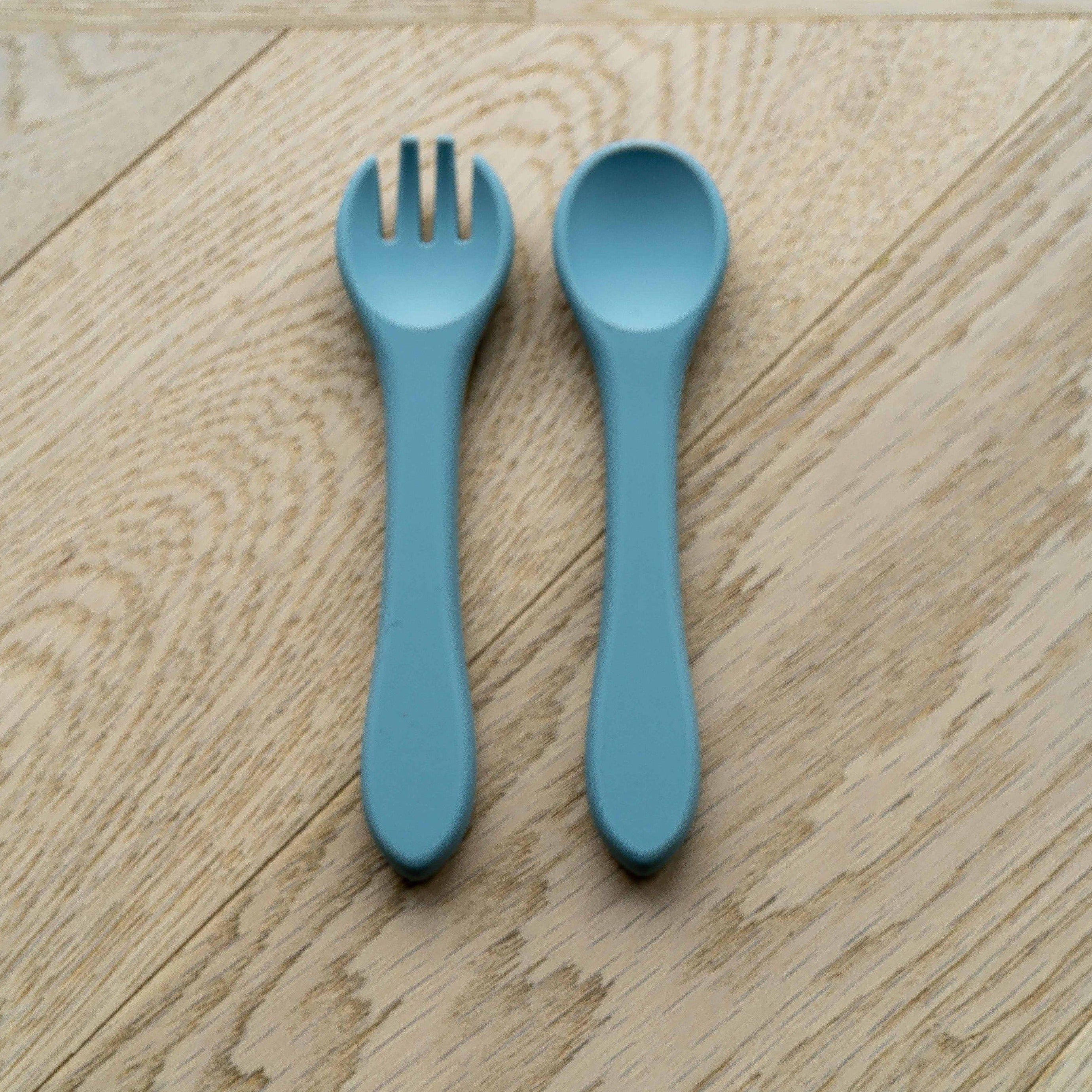 FORK + SPOON SET - CLOUD – miller + jett