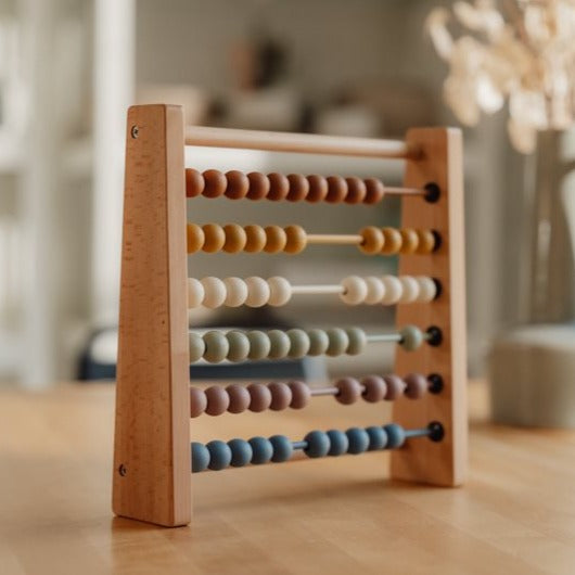 Vintage on sale wooden abacus