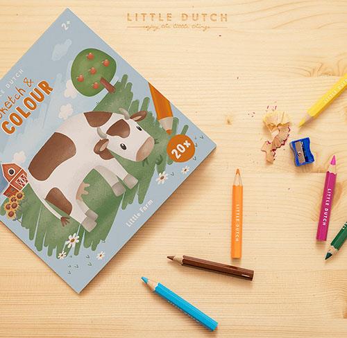 Little Dutch - Sketch & Colour - Little Farm - Mabel & Fox