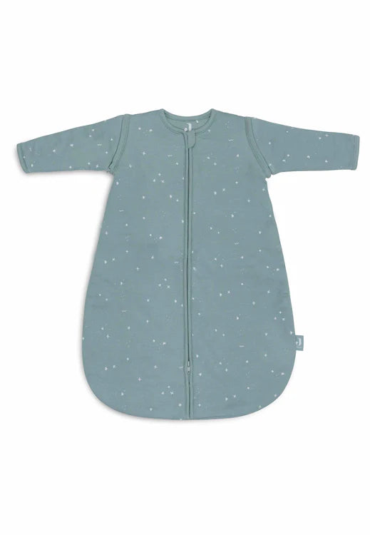 Jollein - Baby Sleeping Bag With Removable Sleeves - 60cm - Twinkling Sea Green - Mabel & Fox