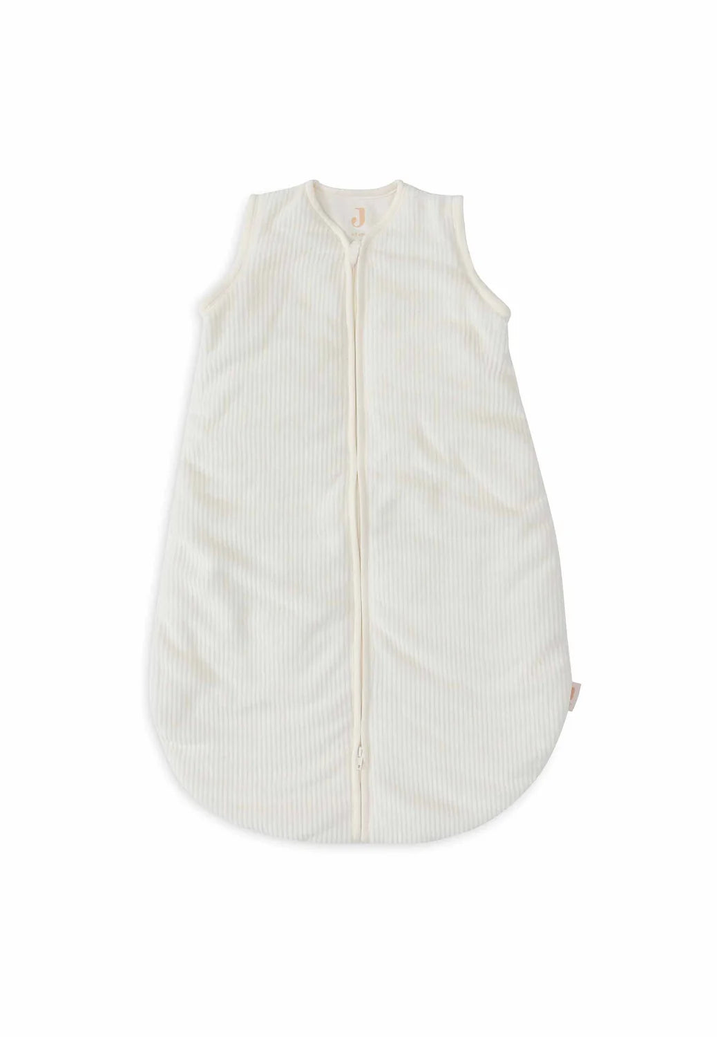 Jollein - Baby Sleeping Bag With Removable Sleeves - 60cm - Rib Ivory