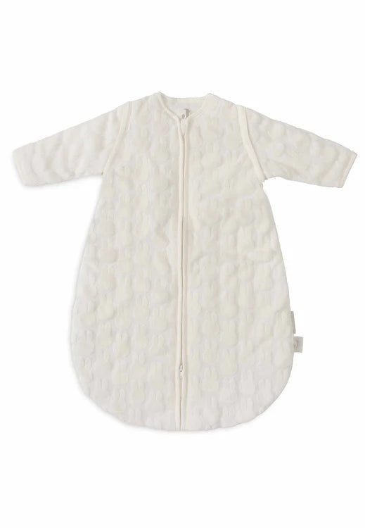 Jollein - Baby Sleeping Bag With Removable Sleeves - 60cm - Miffy Jacquard - Ivory