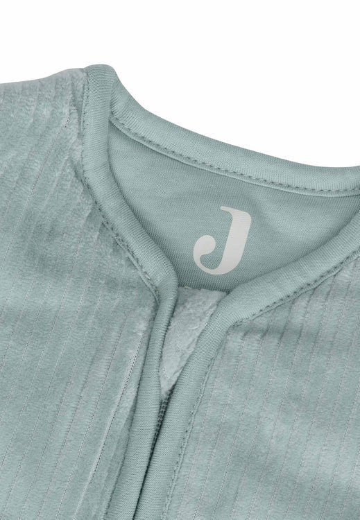 Jollein - Sleeping Bag with Removable Sleeves - Rib - Sea Green