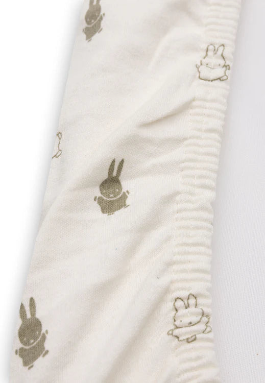 Jollein - Changing Mat Cover Jersey - Happy Miffy Olive Green