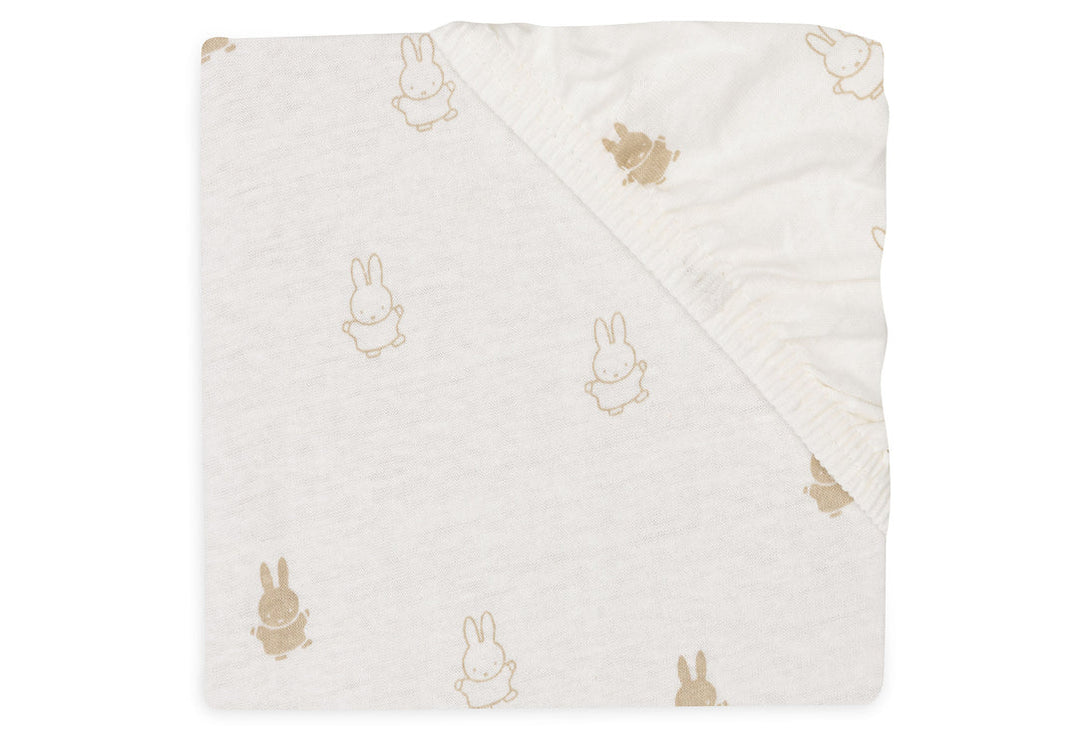 Jollein - Changing Mat Cover Jersey - Happy Miffy Nougat