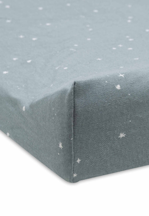 Jollein - Changing Mat Cover - Twinkling - Sea Green - (50 x 70 cm)