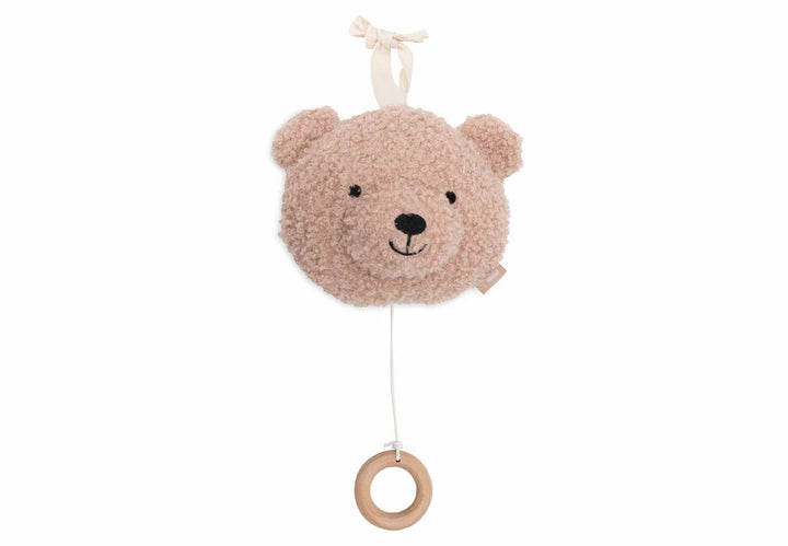 Jollein - Musical Hanger - Teddy Bear - Wild Rose