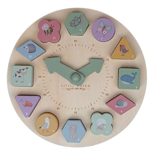 Little Dutch - Puzzle Clock - Little Farm - Mabel & Fox