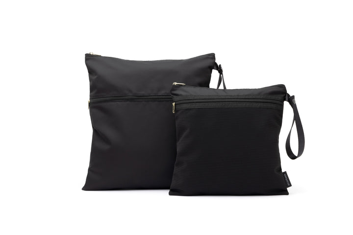 Storksak - Wet Bag & Change Pouch Set - Black