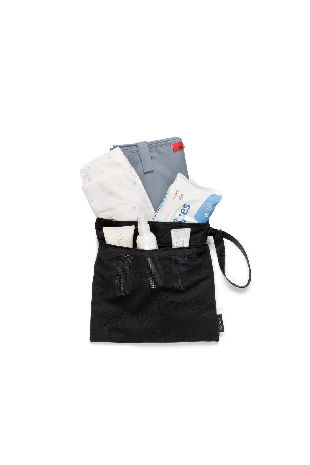 Storksak - Wet Bag & Change Pouch Set - Black