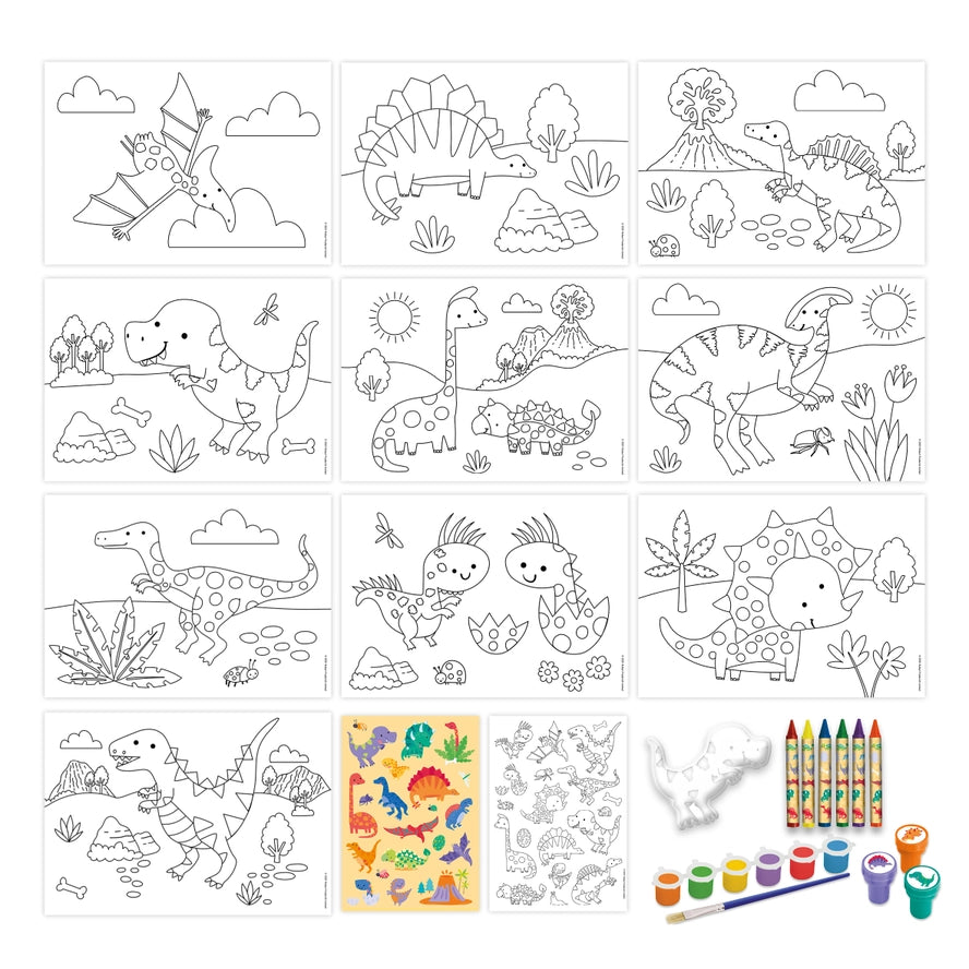 Dinosaur Art Activity Set