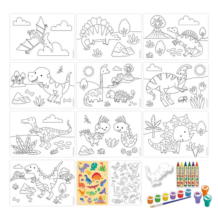 Dinosaur Art Activity Set