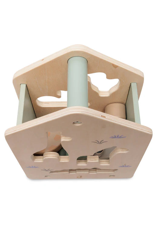 Jollein - Wooden Shape Sorter - Jungle Jambo