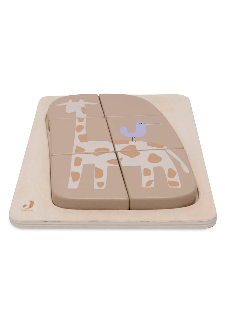 Jollein - Wooden Puzzle - Giraffe - Mabel & Fox