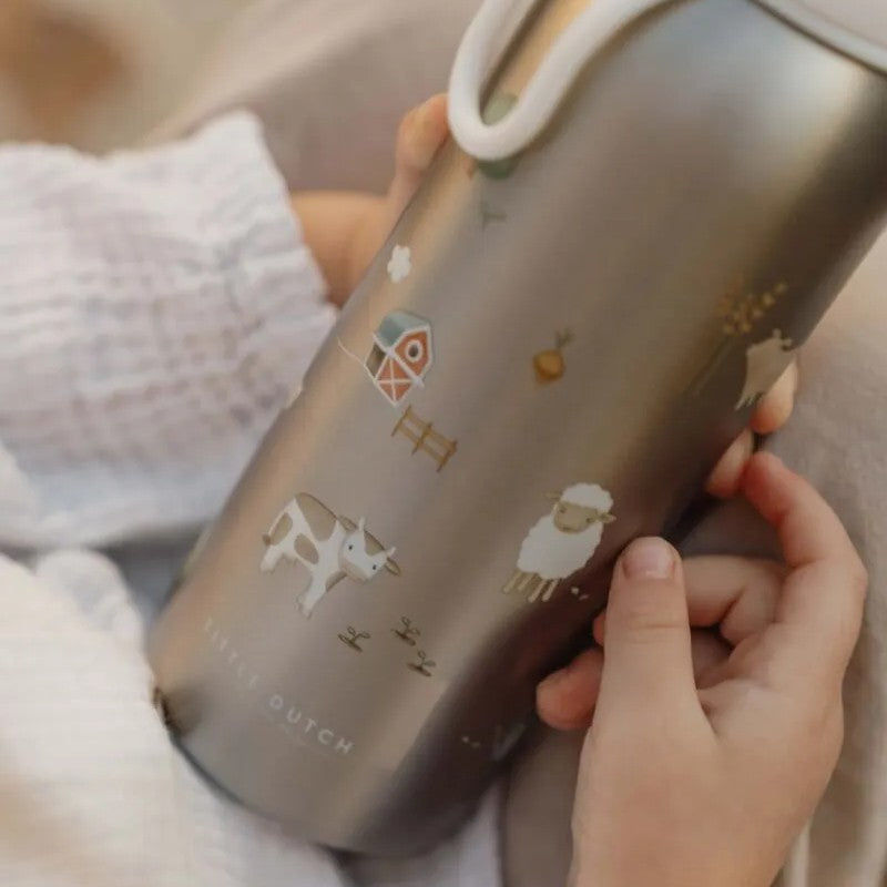 Little Dutch - Insulated Bottle - Little Farm - Mabel & Fox