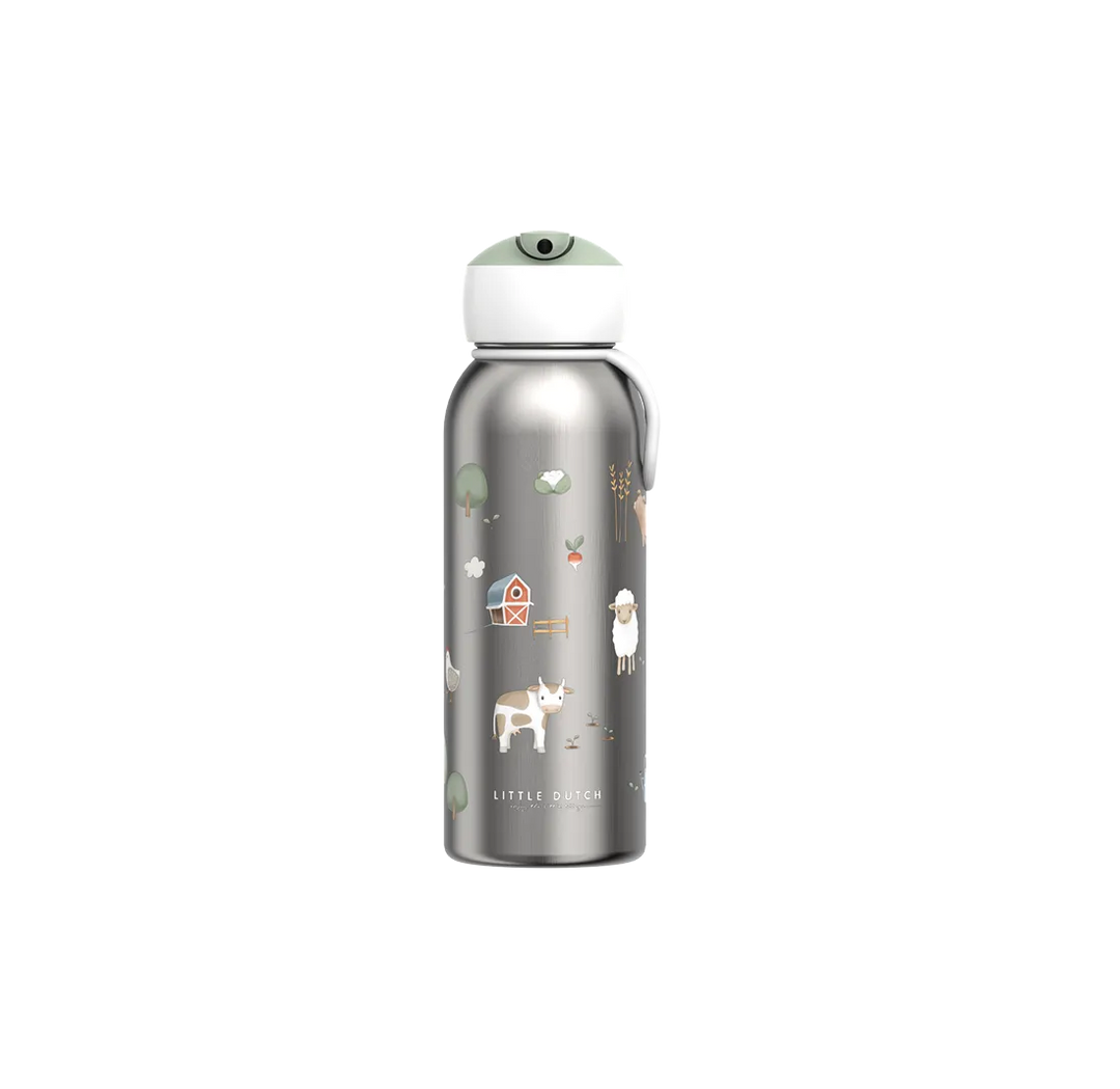 Little Dutch - Insulated Bottle - Little Farm - Mabel & Fox