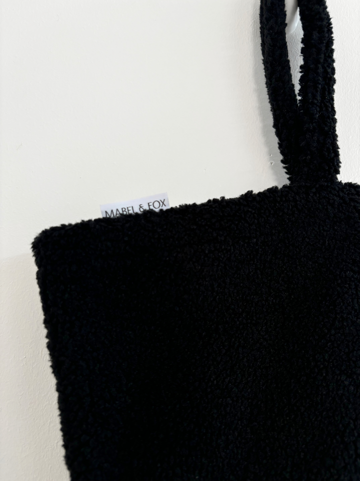 Mabel & Fox - Teddy Pouch - Black