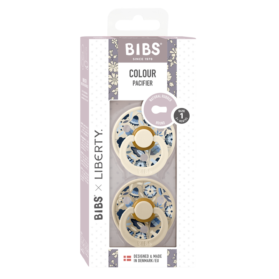 Bibs x Liberty - Colour Pacifier - Bobo - Ivory Mix