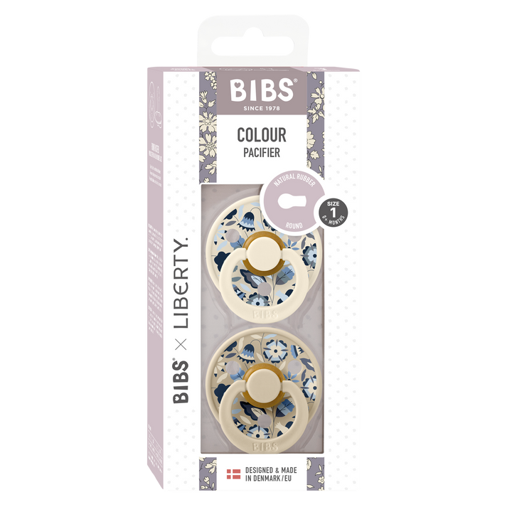 Bibs x Liberty - Colour Pacifier - Bobo - Ivory Mix