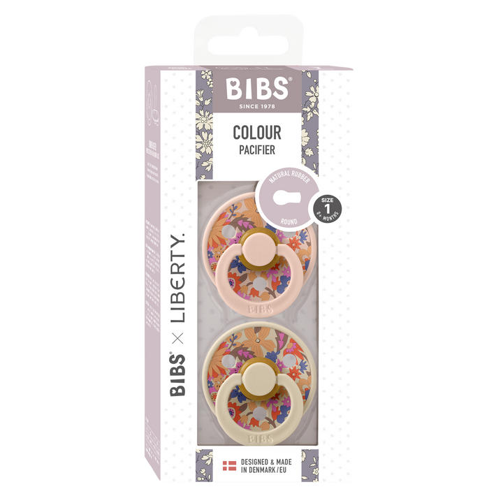 Bibs x Liberty - Colour Pacifier - June Blossom - Blush Mix