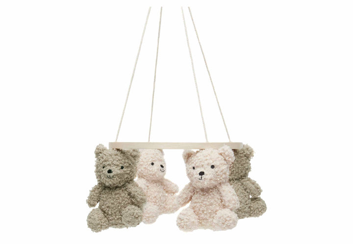 Jollein - Baby Cot Mobile - Teddy Bear Olive Green / Natural