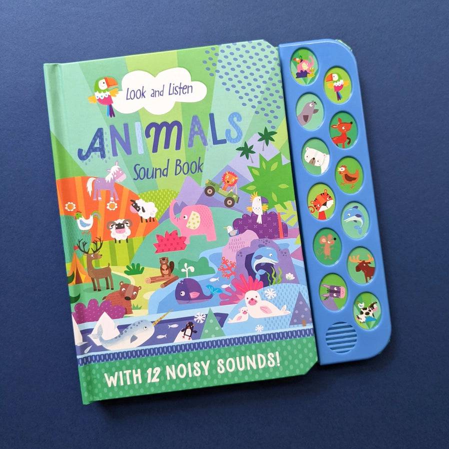 12 Button Sound Book - Animals - Mabel & Fox