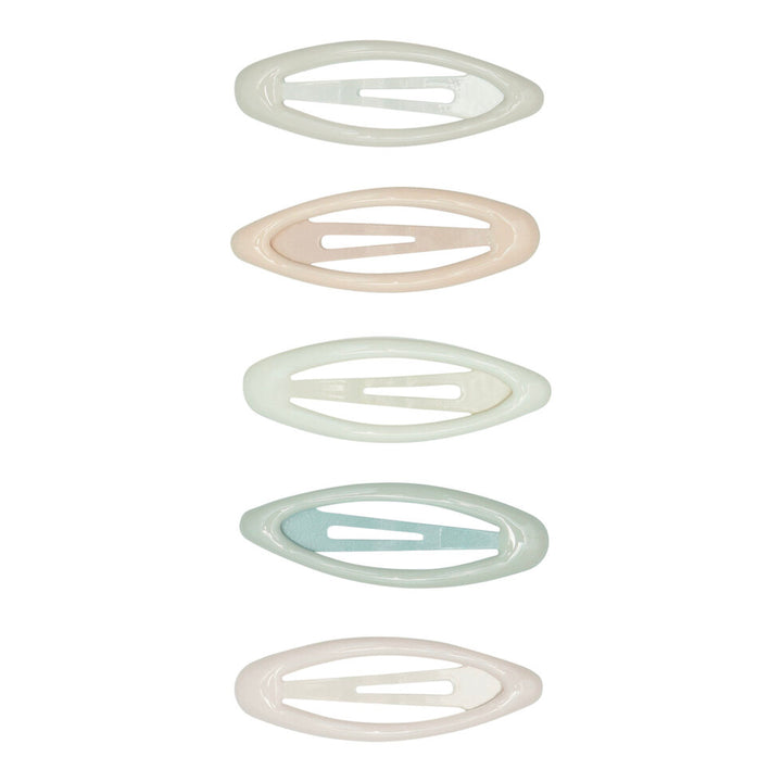 Mimi & Lula - Mini Clic Clac Hair Clips - Pastels (5 Pack)