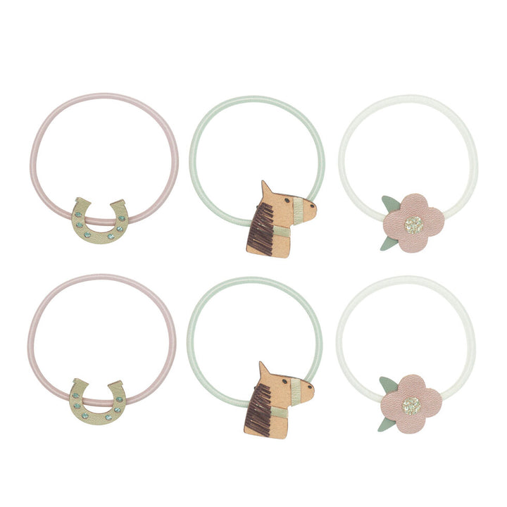 Mimi & Lula - Mini Ponies Hair Ties - Horse (6 Pack)