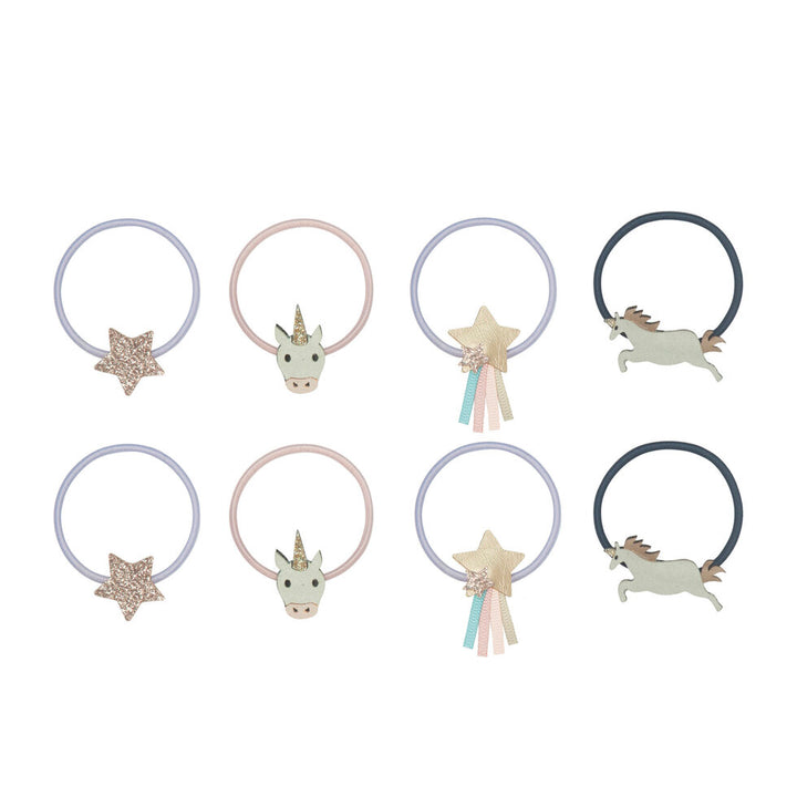 Mimi & Lula - Ponies Hair Ties - Unicorn (8 Pack)