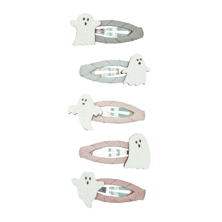 Mimi & Lula - Mini Clic Clac Hair Clips - Ghost