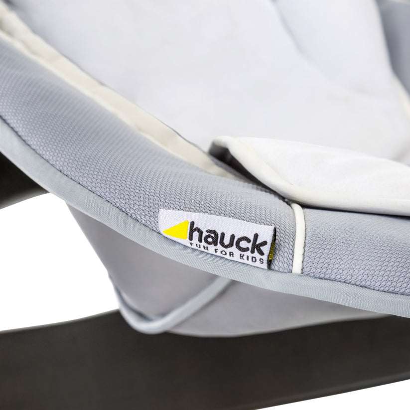 Hauck - Alpha Bouncer 2 in 1 - Stretch Grey - Mabel & Fox