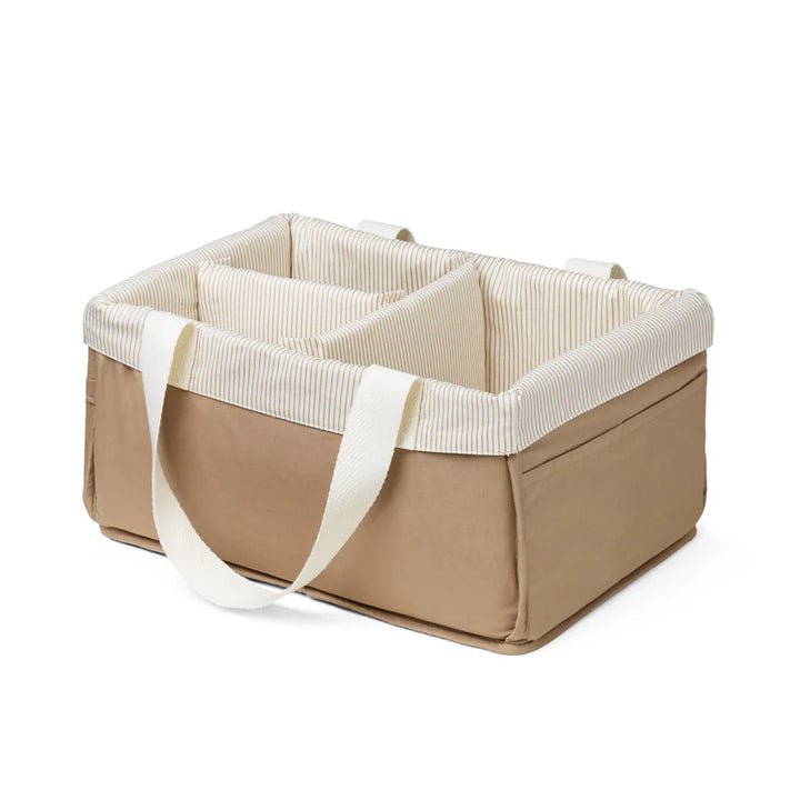 Cam Cam Copenhagen - Nappy Caddy - Classic Stripes Camel