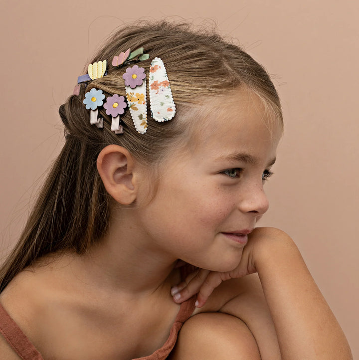 Mimi & Lula - Clic Clac Hair Clips - Posy (4 Pack)