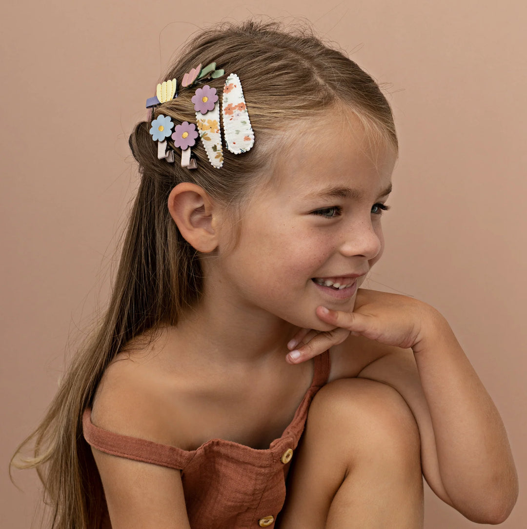 Mimi & Lula - Clic Clac Hair Clips - Posy (4 Pack)