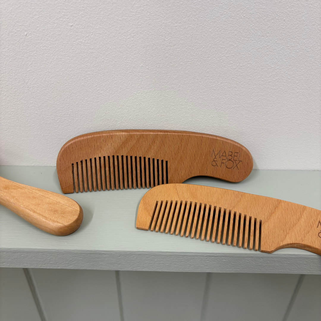 Mabel & Fox - Wooden Brush Set (3 Pack)