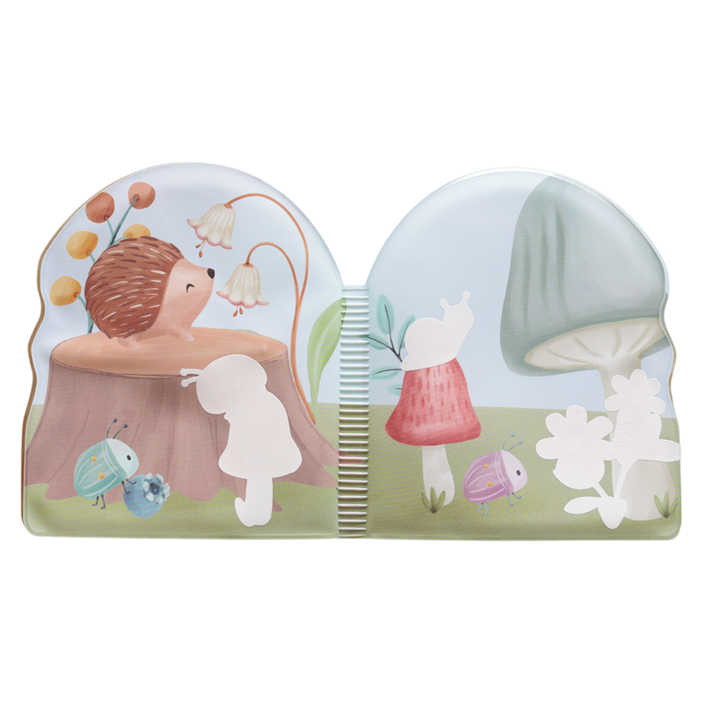 Little Dutch - Colour Change Bath Book - Forest Friends - Mabel & Fox