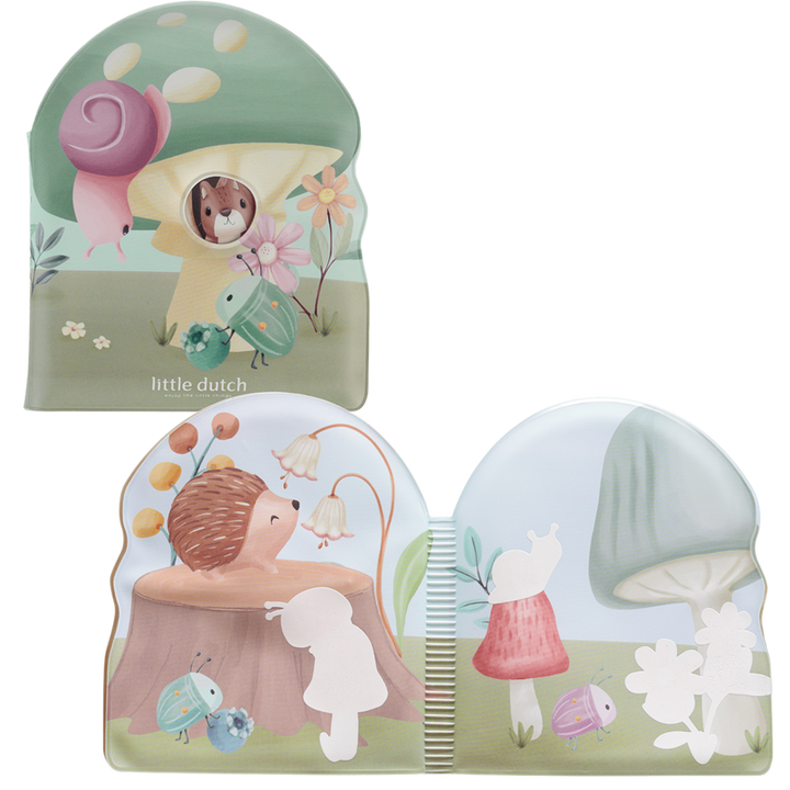 Little Dutch - Colour Change Bath Book - Forest Friends - Mabel & Fox