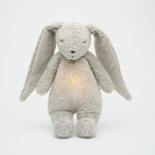 Moonie -The Humming Bunny With Lamp- Grey Nature