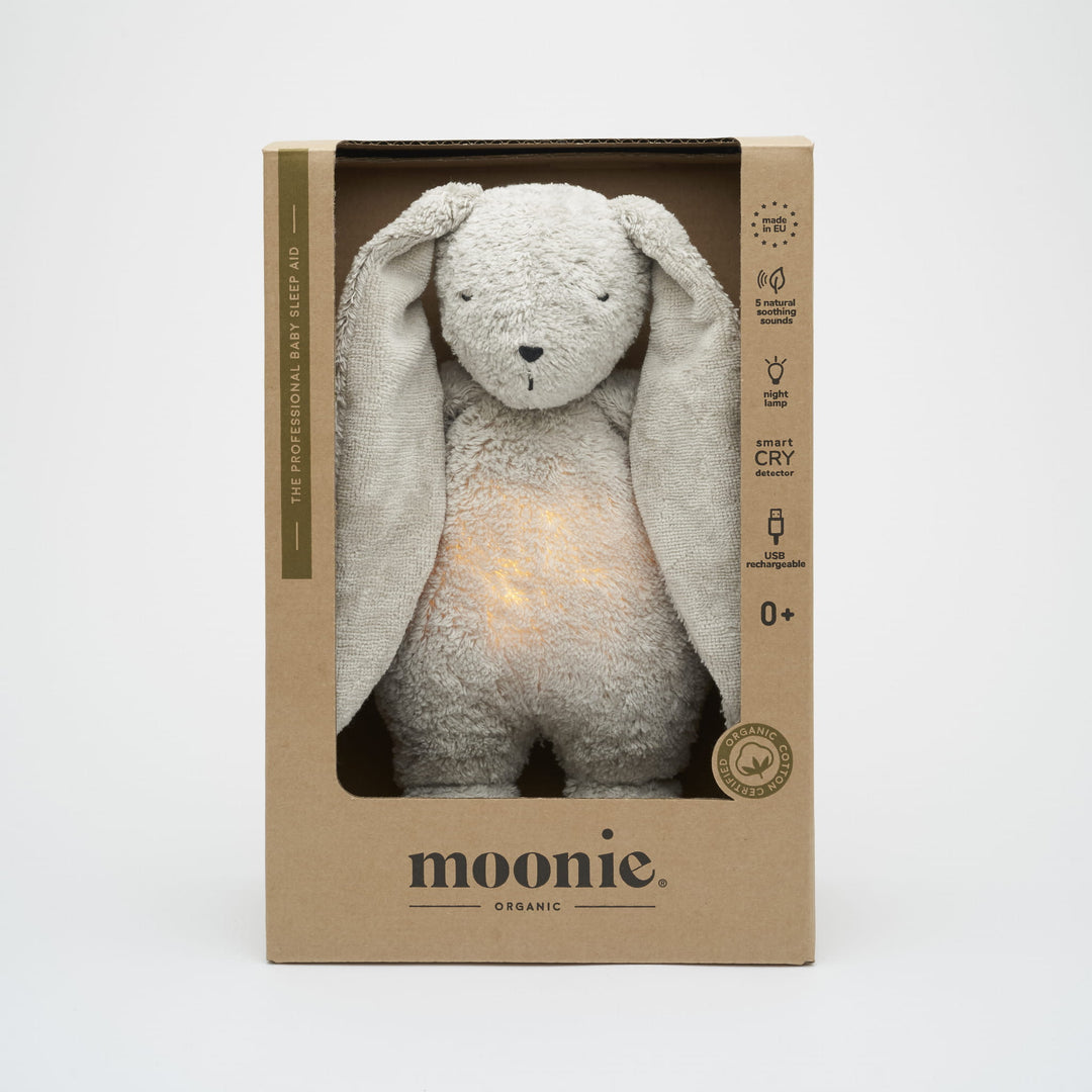 Moonie -The Humming Bunny With Lamp- Grey Nature