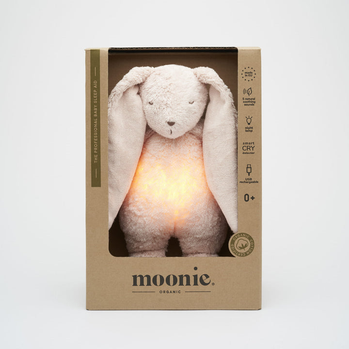 Moonie - The Humming Bunny With Lamp - Rose Nature