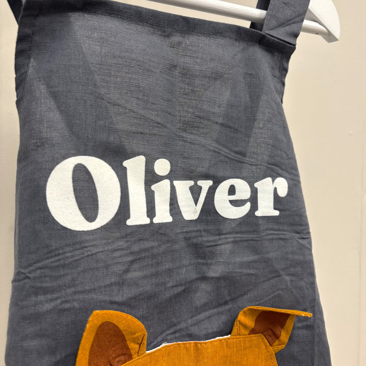 Sample Sale - ThreadBear - Fox Linen Apron - Oliver