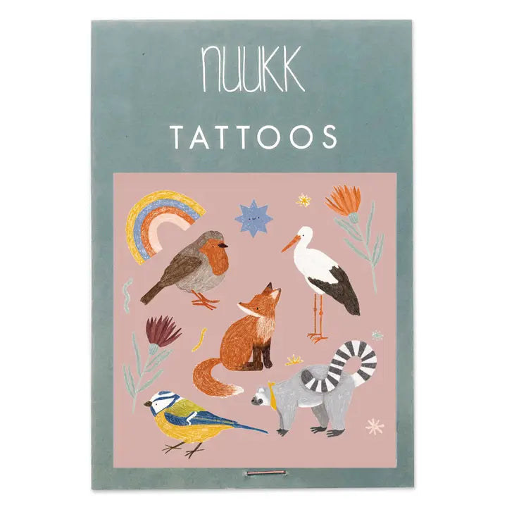 Nuukk - Temporary Organic Tattoo Sheets - Little Beep