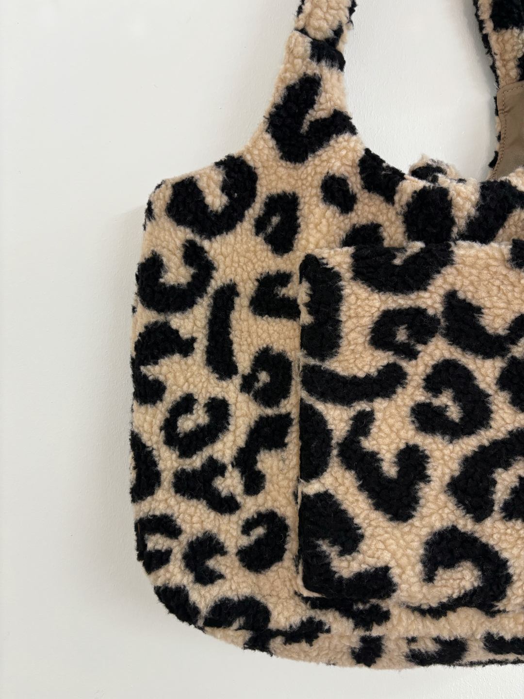 Mabel & Fox - Teddy Tote Bag - Leopard