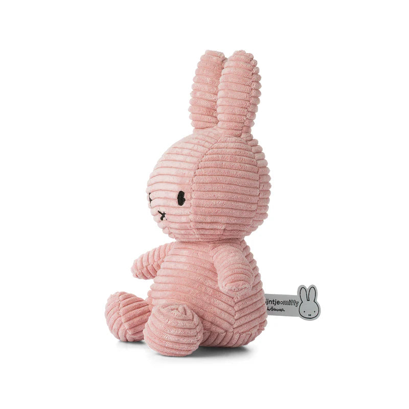 Miffy - Eco Cuddly Toy - Corduroy Pink - 23cm