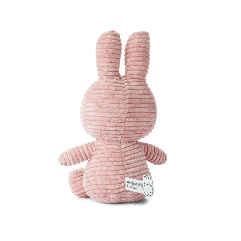 Miffy - Eco Cuddly Toy - Corduroy Pink - 23cm