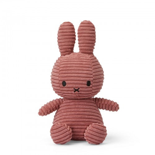 Miffy - Eco Cuddly Toy - Corduroy Dusty Rose - 23cm