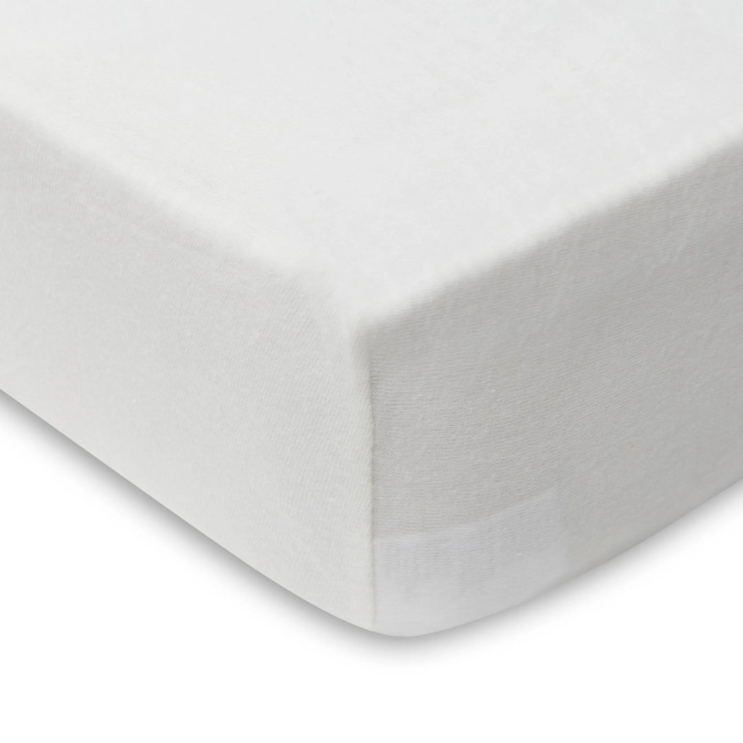 Jollein - Jersey Fitted Sheet 60 x 120cm - Ivory/Nougat (2 pack)